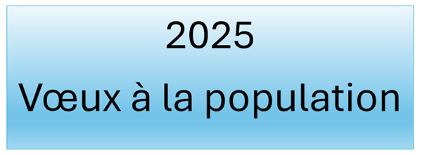 Invitation à la cérémonie des vœux 2025