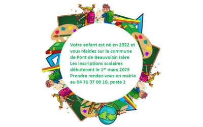 INSCRIPTIONS SCOLAIRES